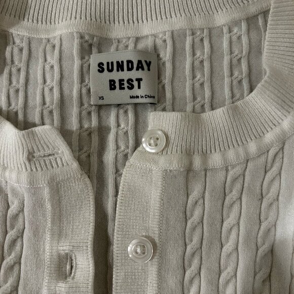 Aritzia Sunday Best Crop Cardigan | XS - Picture 2 of 3